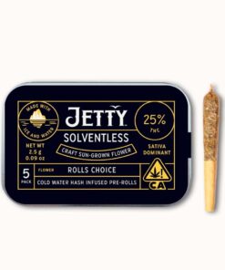 ROLLS CHOICE SOLVENTLESS INFUSED PREROLL – 5 PACK